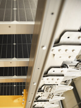 dhp technology 可伸缩太阳能屋顶的太阳能组件